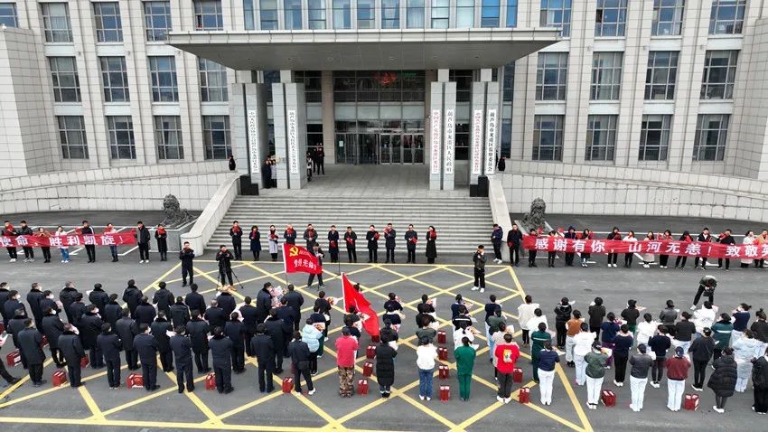 春暖花開，英雄歸來！葫蘆島市第二人民醫(yī)院支援綏中醫(yī)療隊凱旋而歸~(圖3)